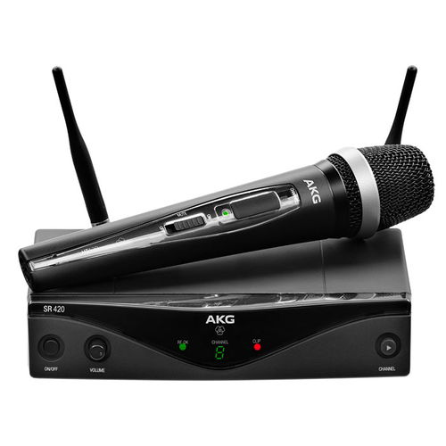 AKG WMS420 D5 Vocal Set 无线手持话筒 专业级人声传输解决方案